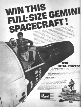 Illustration for article titled Completely ridiculous 1960s sweepstakes offered Gemini spacecraft as grand prize